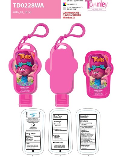 Label (Td0228wa 0418 Label  Raspberry)